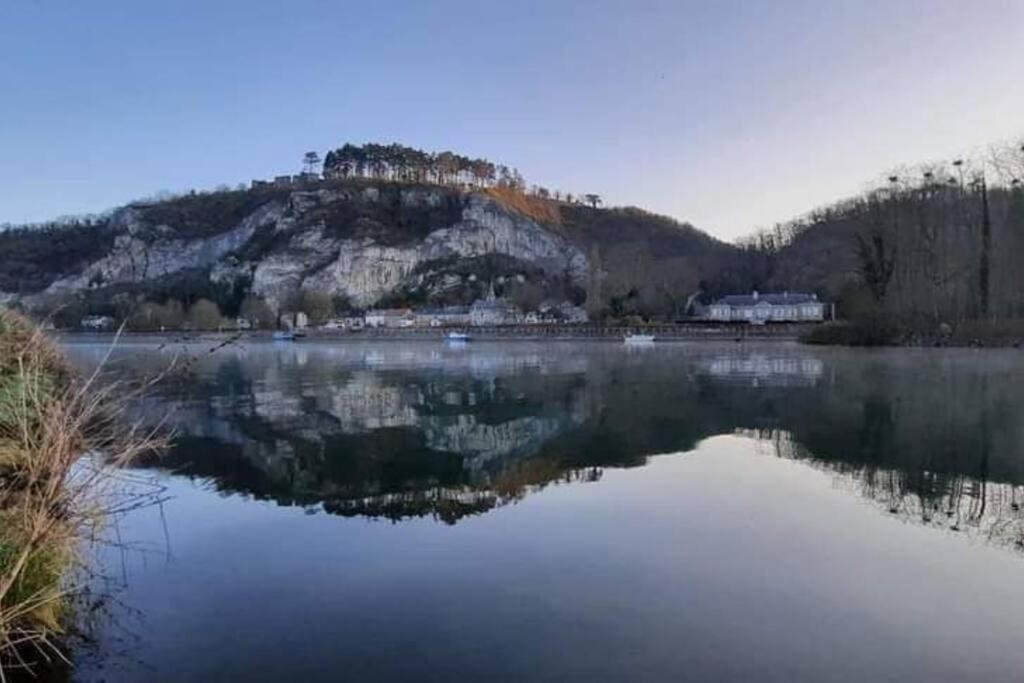 Maison Bucolique A Anhee, Vue Meuse Et Falaises Villa Exterior photo